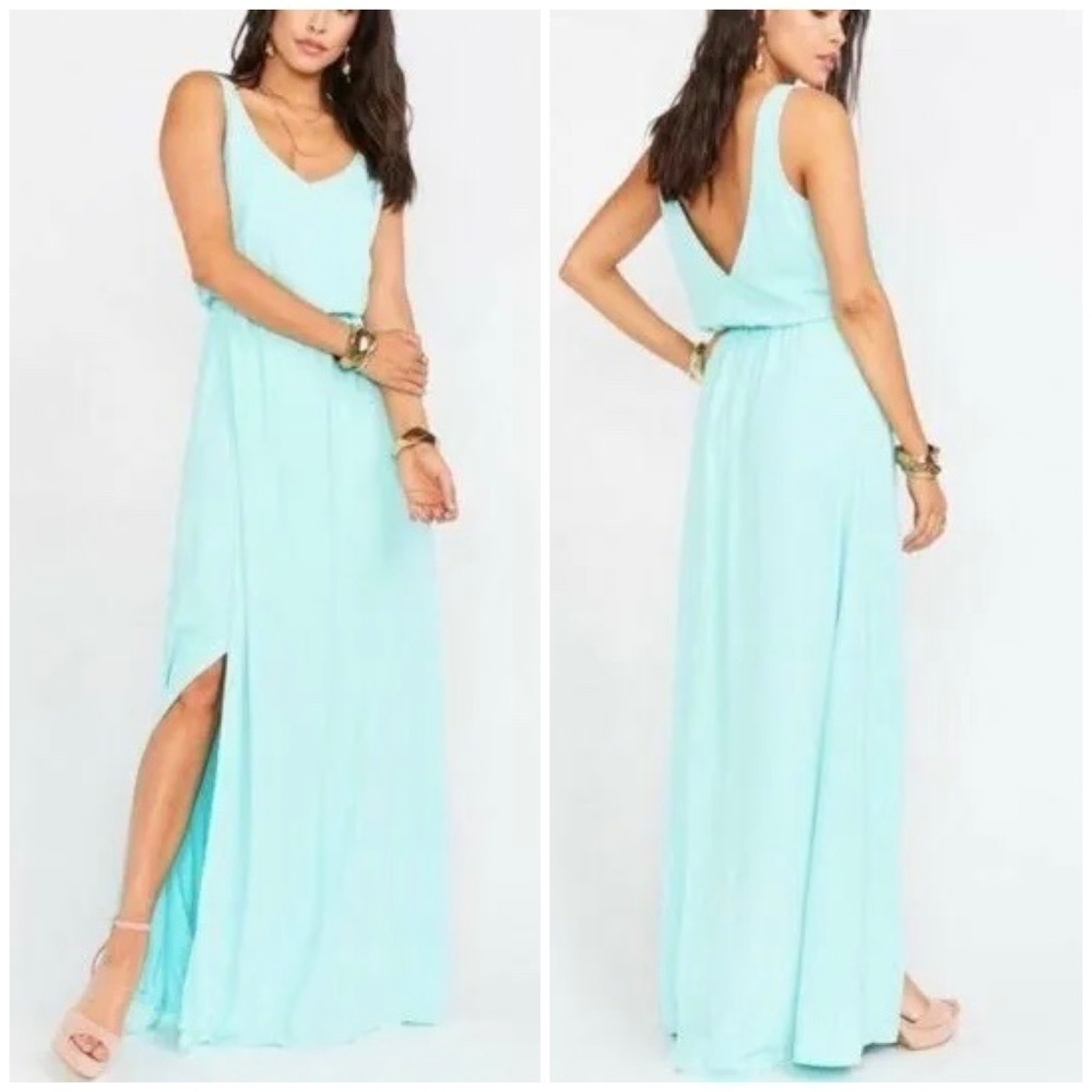 Show Me Your MuMu Light Blue Wedding Dress